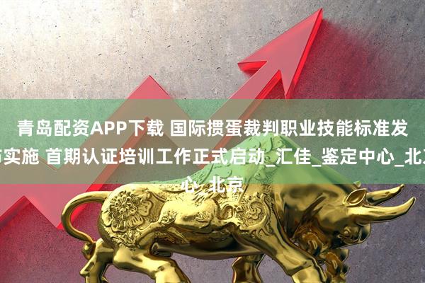 青岛配资APP下载 国际掼蛋裁判职业技能标准发布实施 首期认证培训工作正式启动_汇佳_鉴定中心_北京